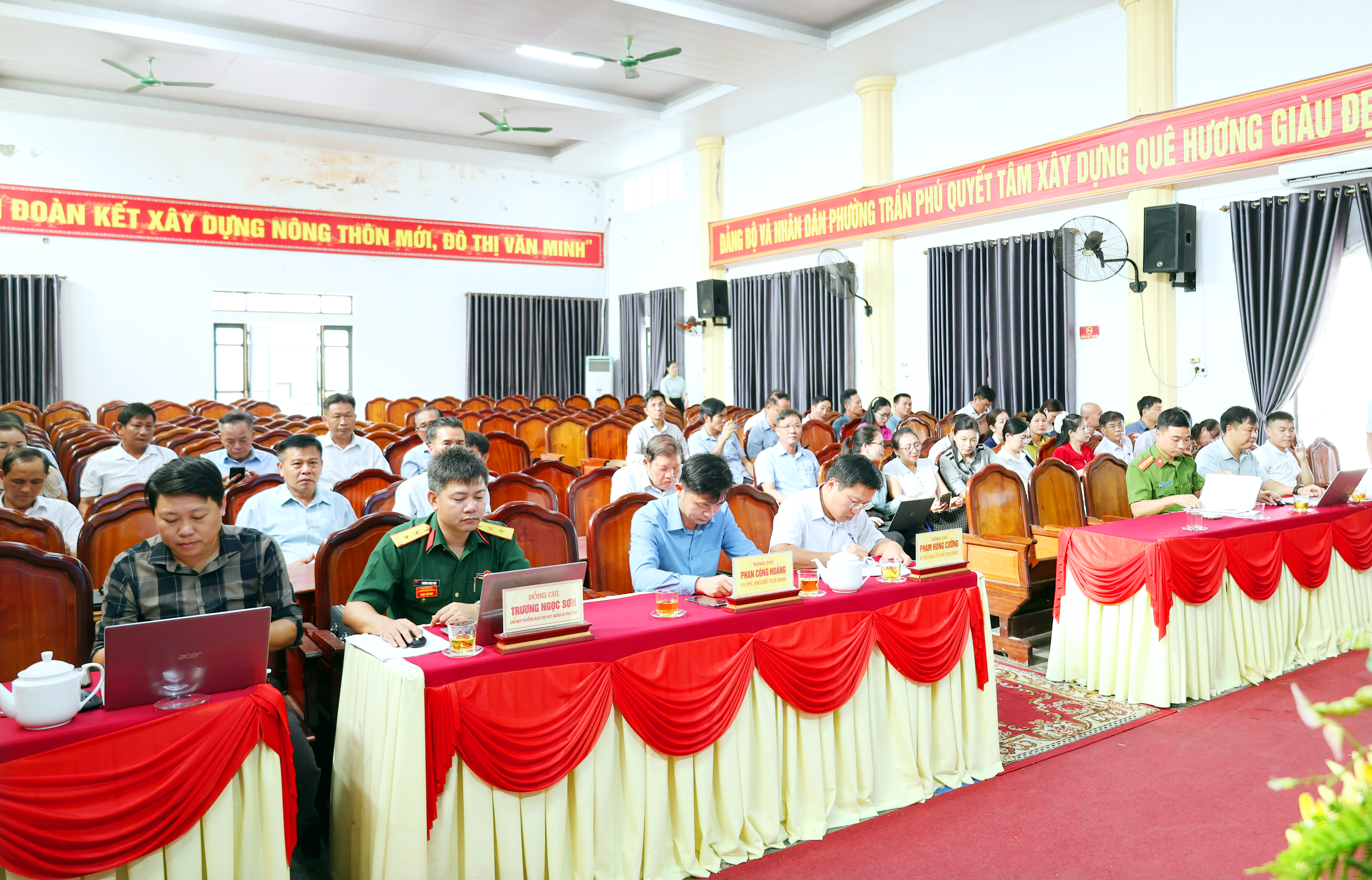 Phường Trần Phú tổng kết công tác phòng, chống thiên tai và trật tự đô thị, triển khai nhiệm vụ năm 2026