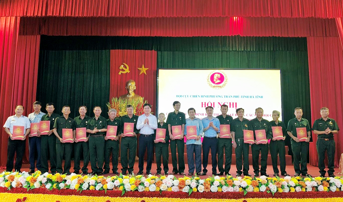 Hội cựu chiến binh phường Trần Phú kiện toàn tổ chức, triển khai nhiệm vụ giai đoạn mới