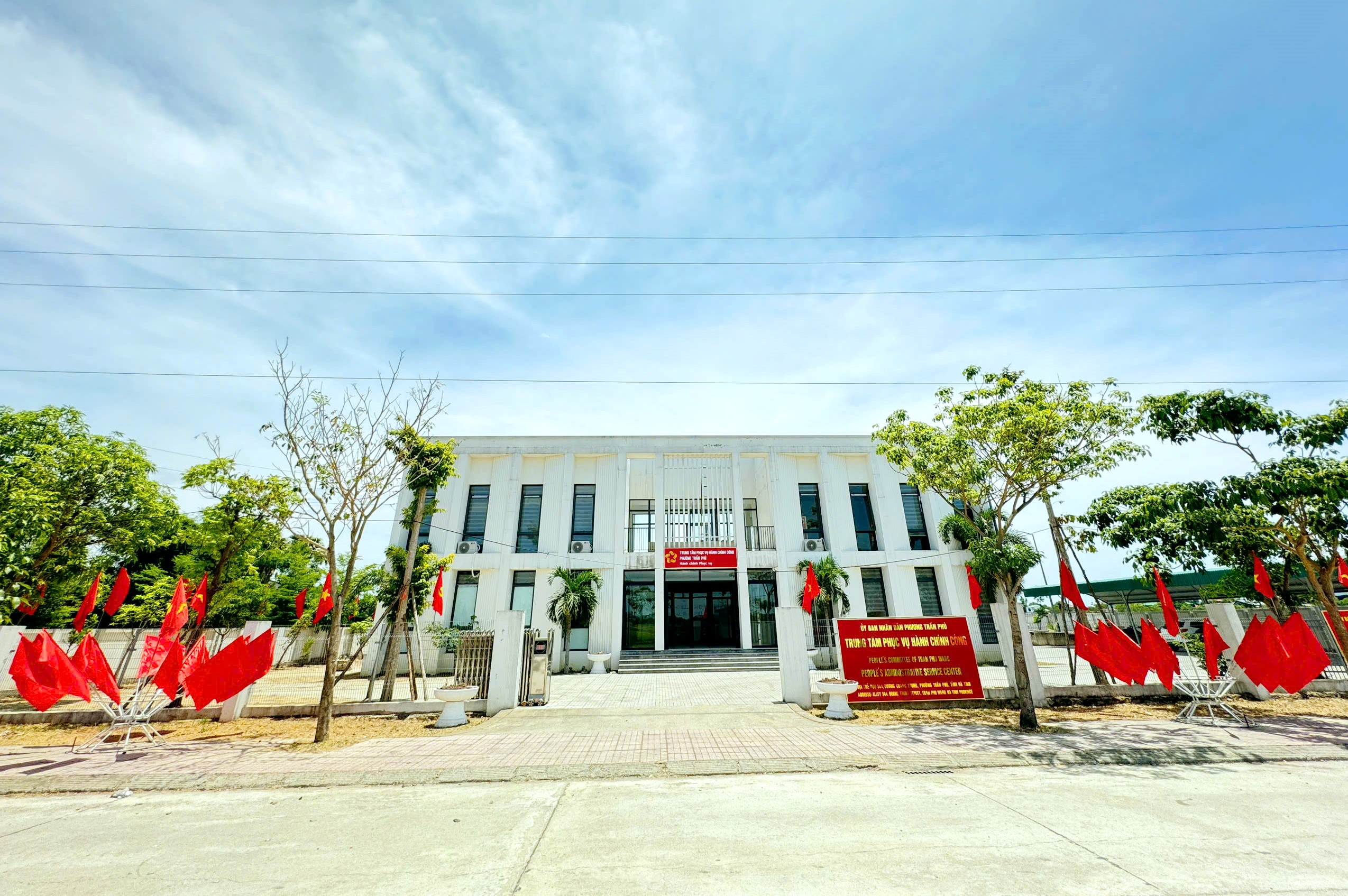 Trung tâm Phục vụ hành chính công phường Trần Phú sẵn sàng vận hành tại địa điểm mới từ ngày 29/6