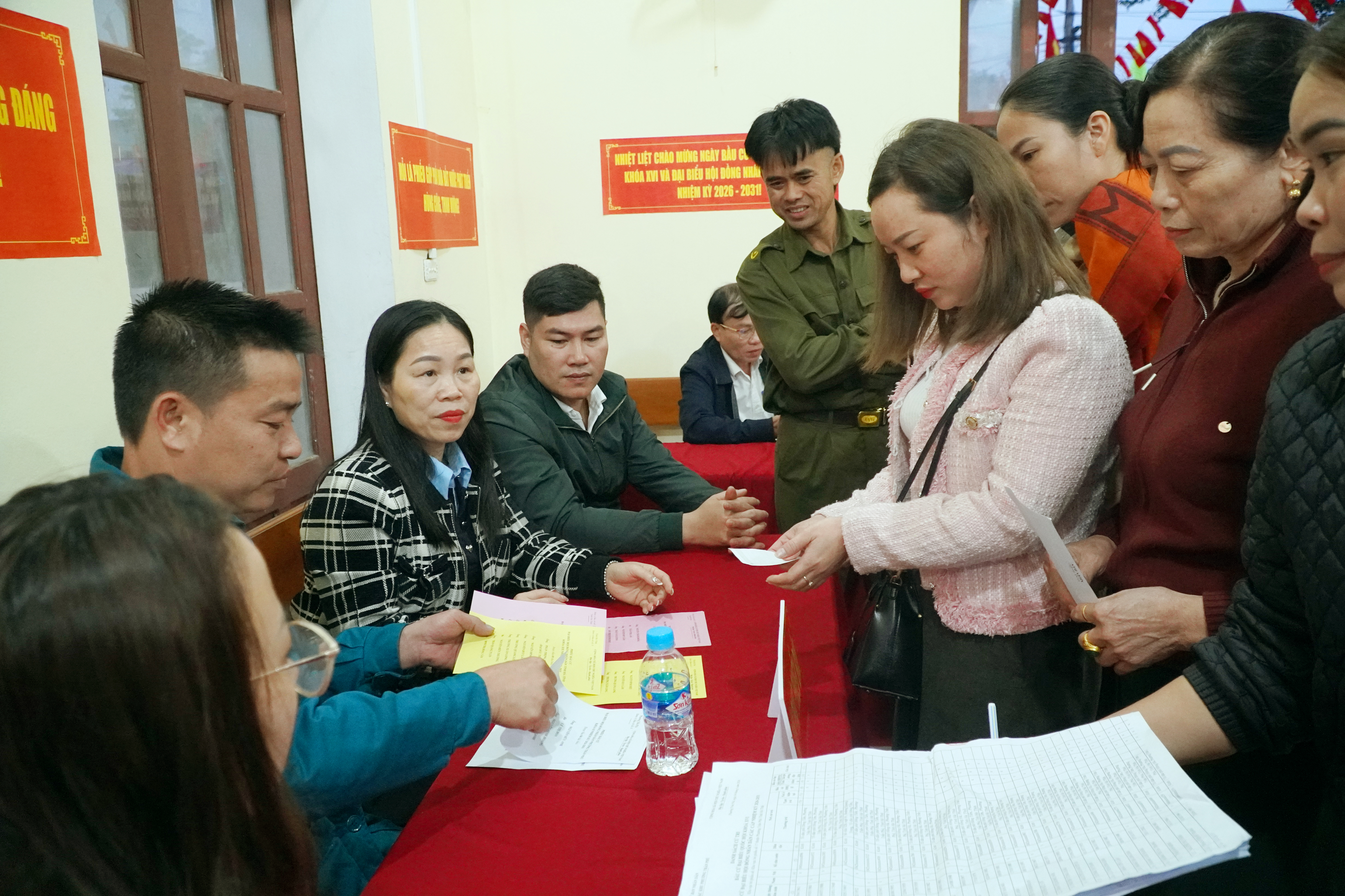 Phường Trần Phú chạy thử chương trình bầu cử, sẵn sàng cho “ngày hội non sông”