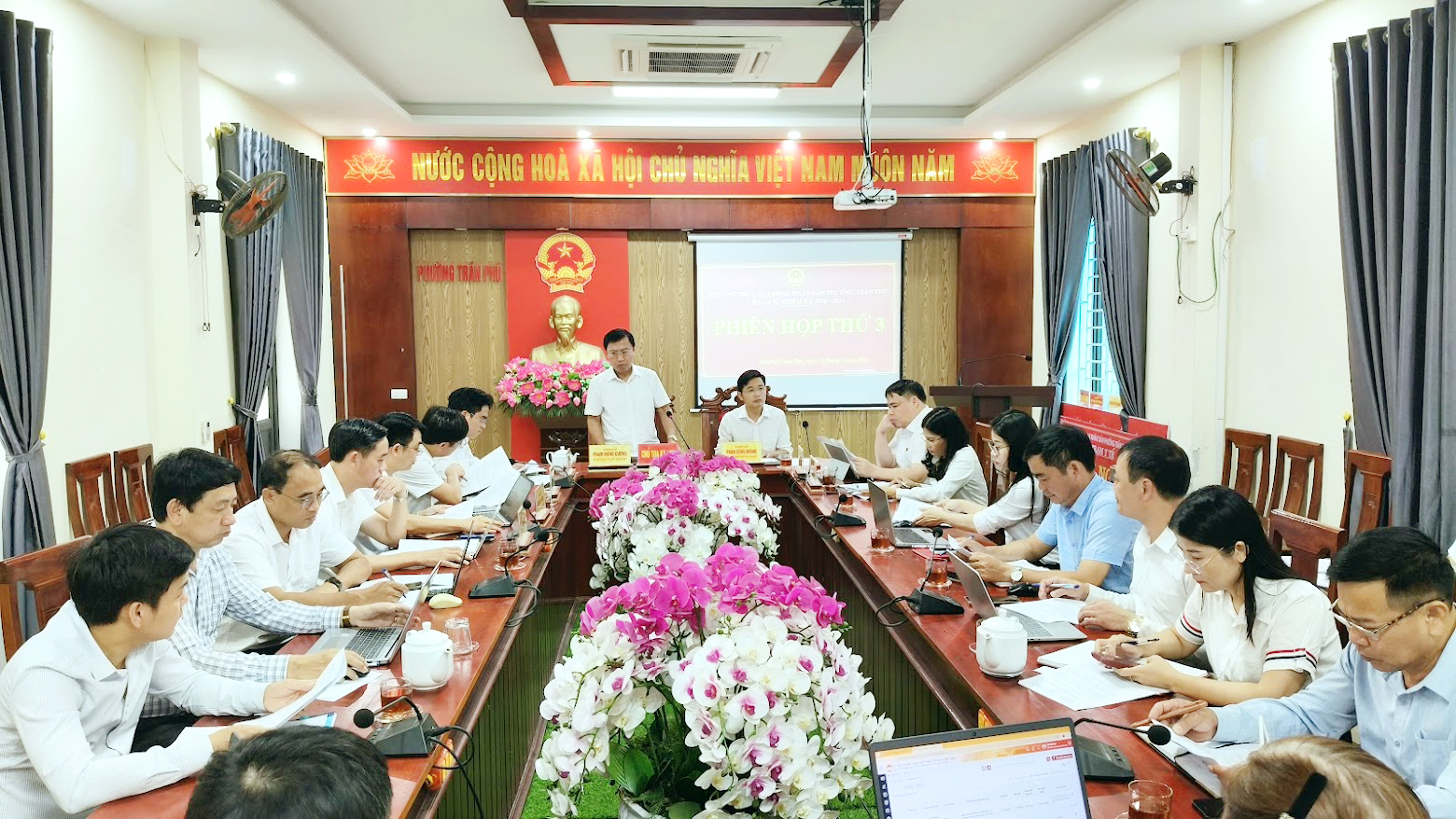 Thường trực HĐND phường Trần Phú chuẩn bị kỳ họp giữa năm 2026