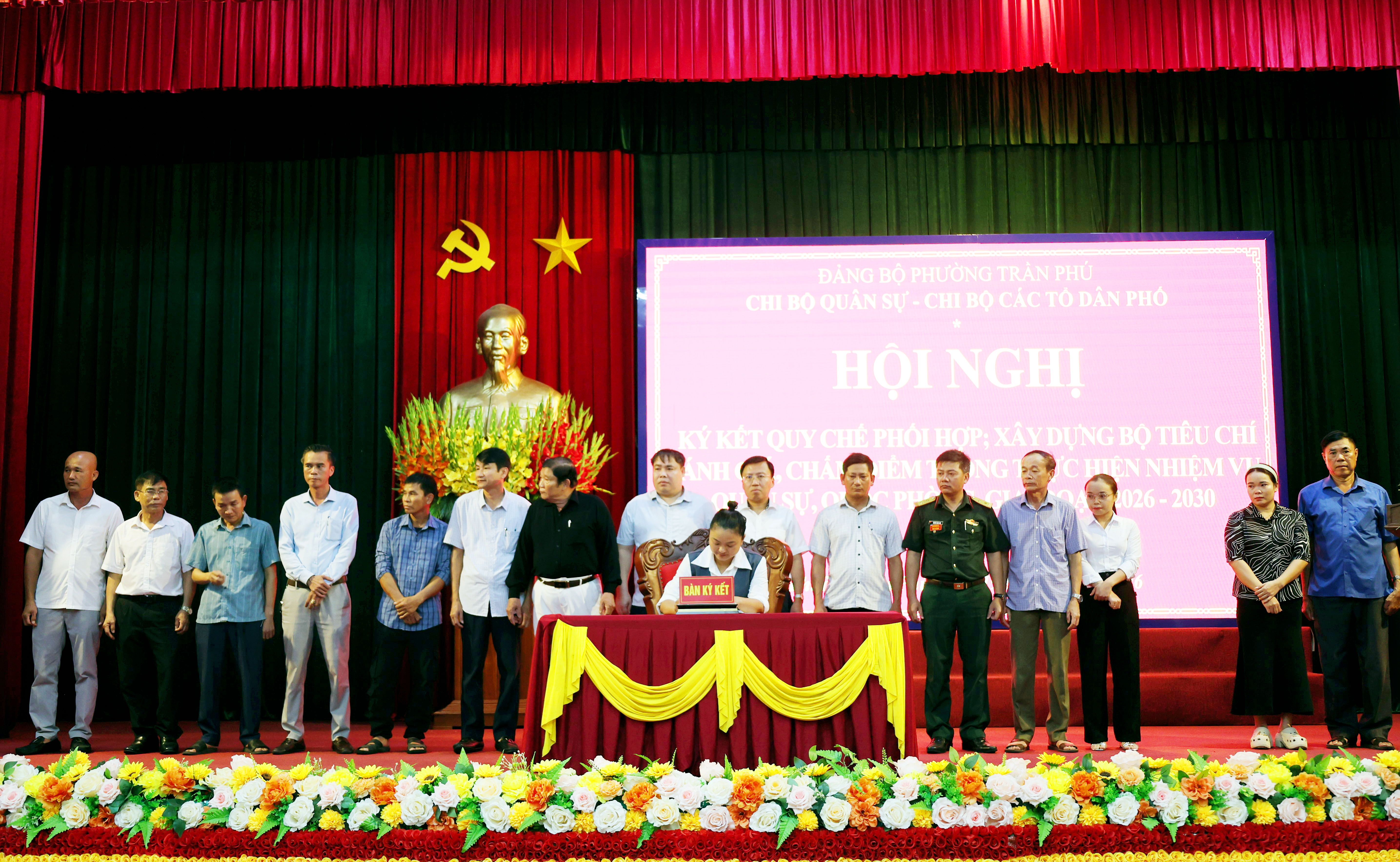 Trần Phú tăng cường phối hợp thực hiện nhiệm vụ quân sự, quốc phòng giai đoạn 2026-2031