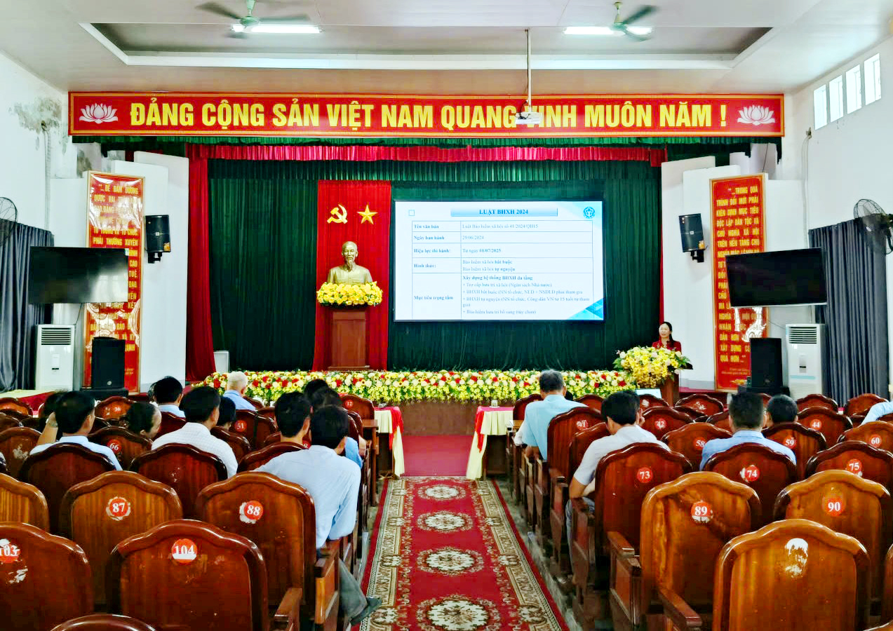 Phường Trần Phú quán triệt thực hiện BHXH, BHYT bắt buộc đối với người hoạt động không chuyên trách ở tổ dân phố