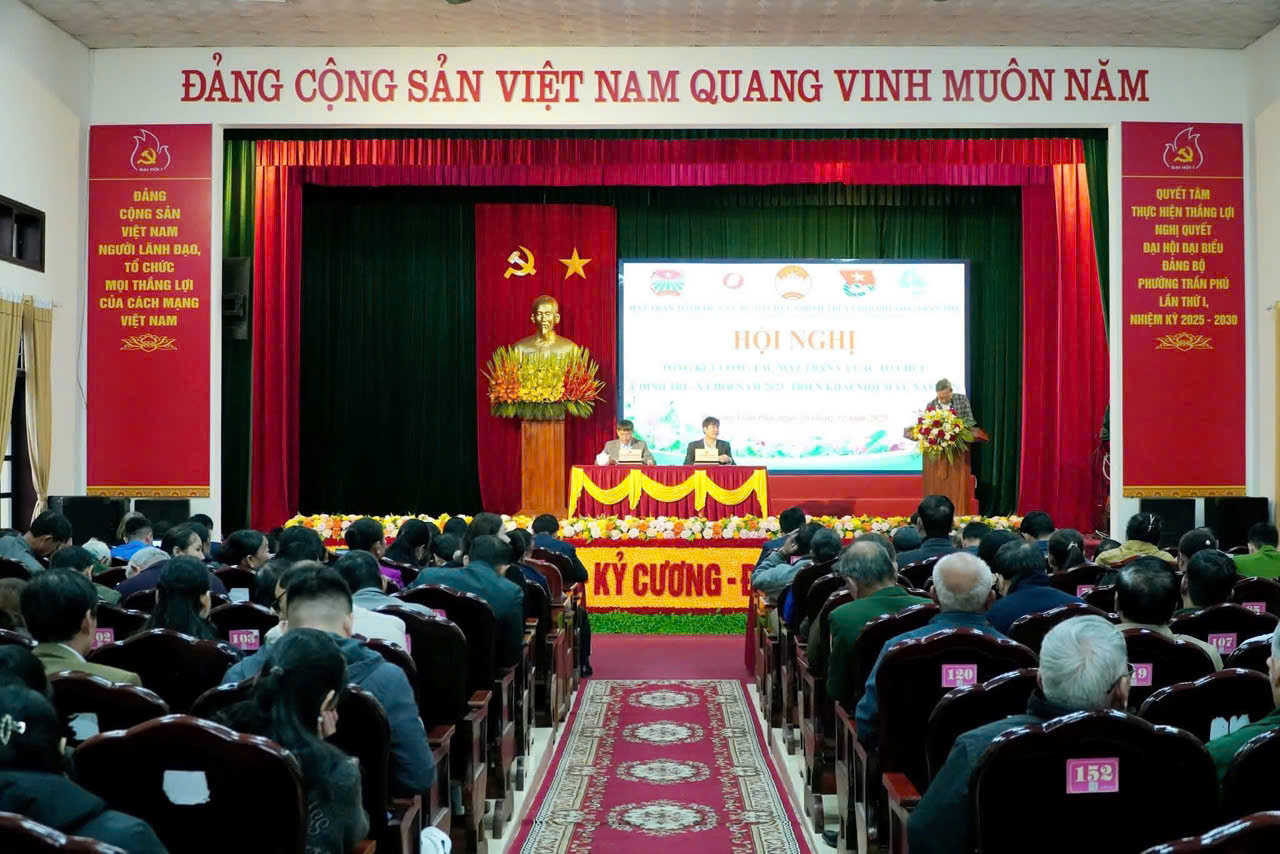 Tổng kết công tác Mặt trận và các tổ chức chính trị xã hội 2025; triển khai nhiệm vụ năm 2026