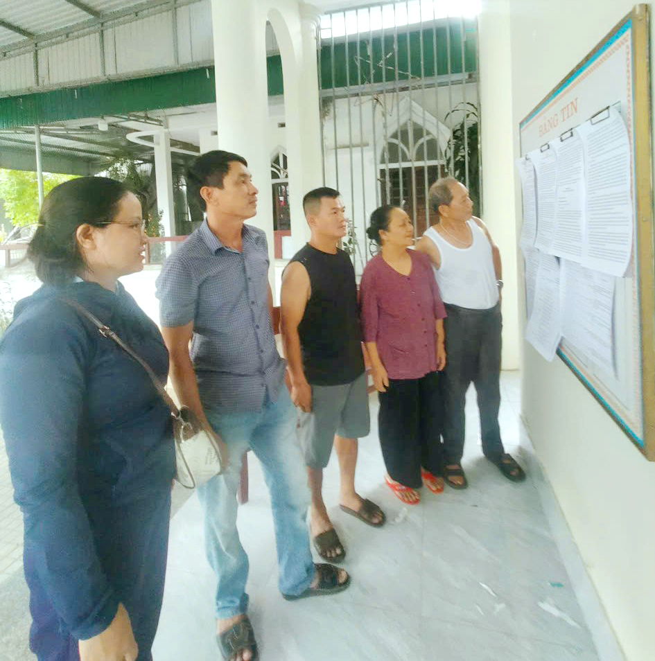 Nhân dân phường Trần Phú quan tâm góp ý đề án sắp xếp tổ dân phố