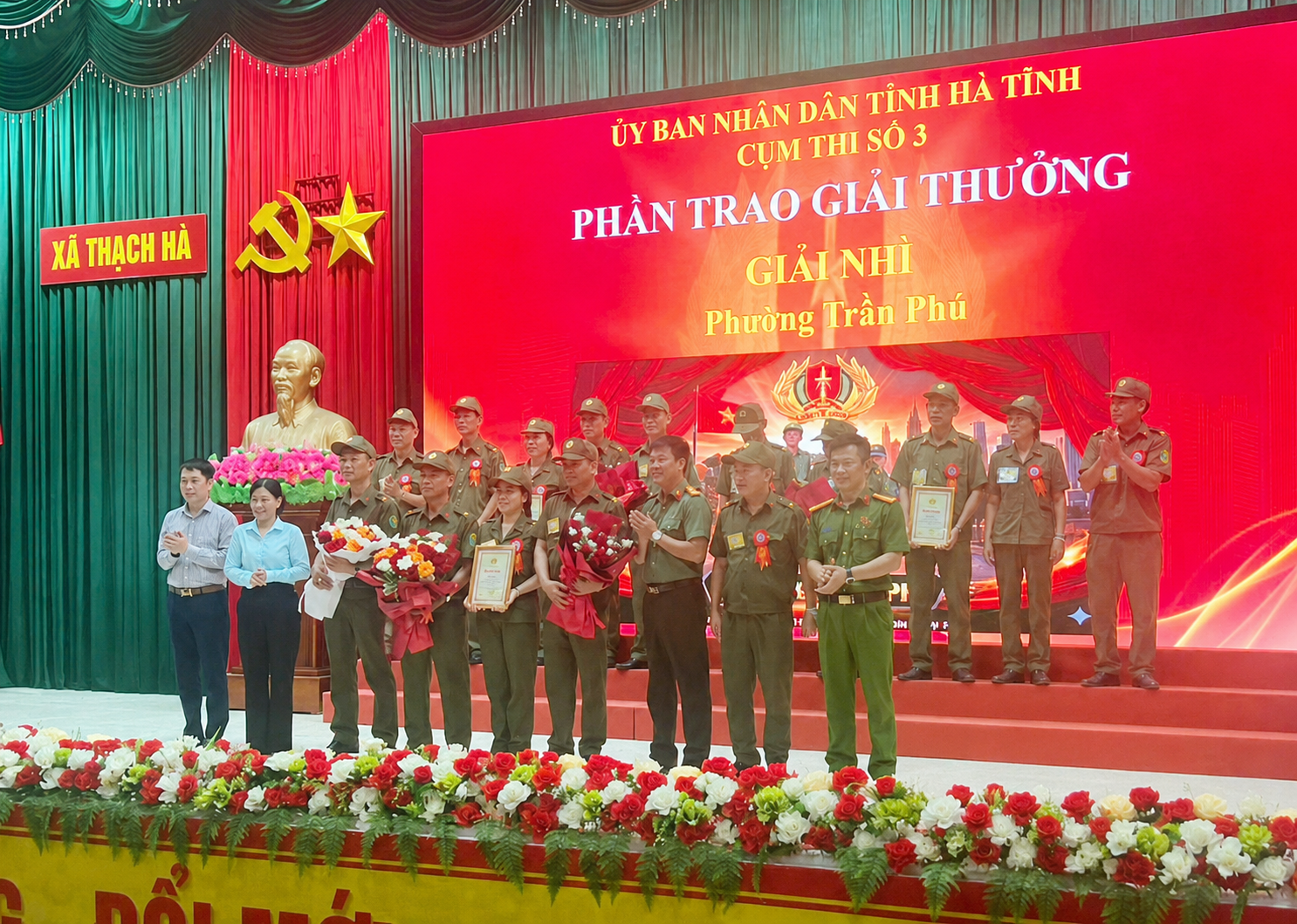 Phường Trần Phú xuất sắc giành giải Nhì tại hội thi “Chiến sĩ an ninh cơ sở giỏi” cấp tỉnh lần thứ I năm 2026