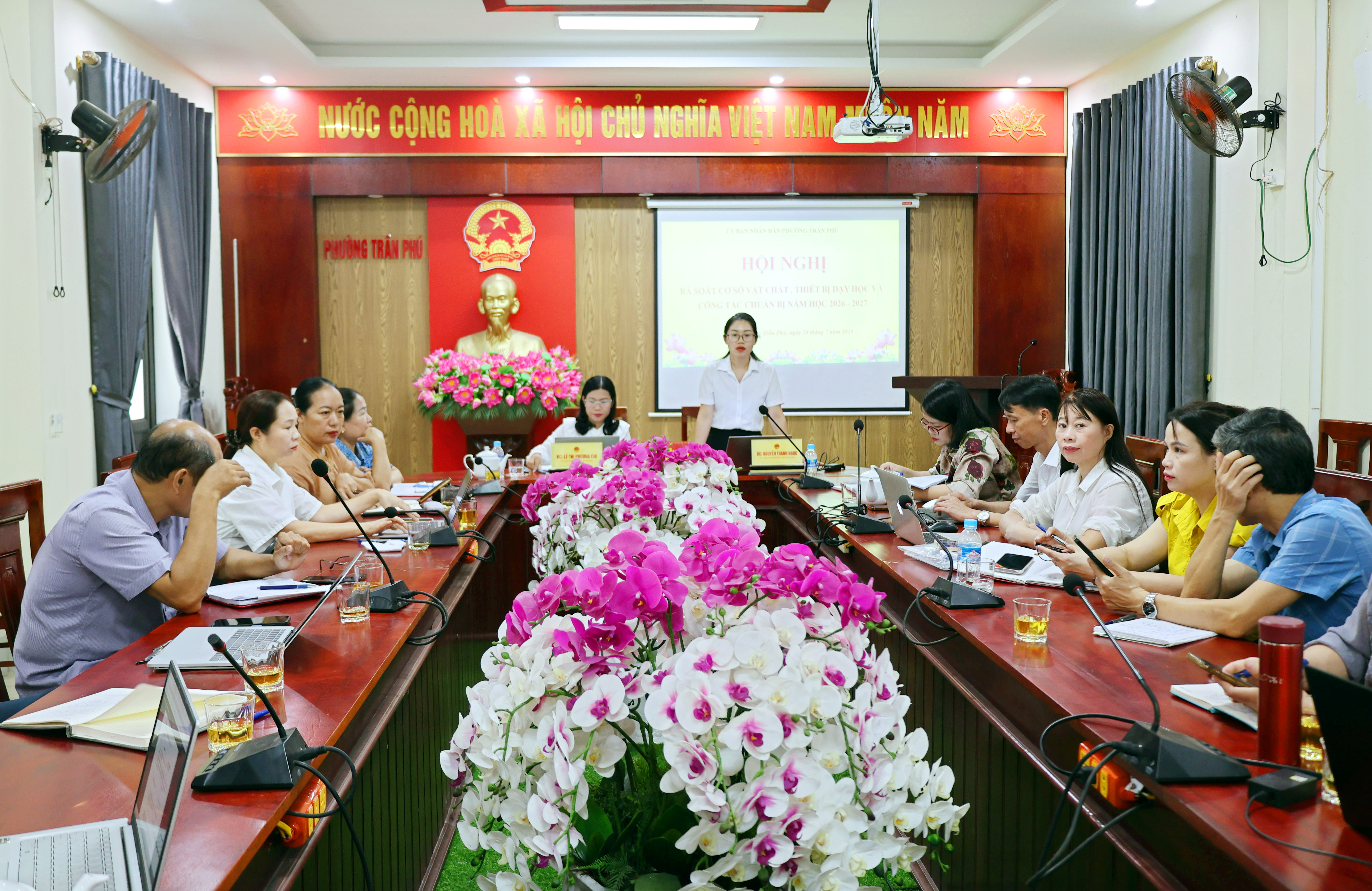 Phường Trần Phú rà soát toàn diện cơ sở vật chất, sẵn sàng cho năm học mới 2026 - 2027
