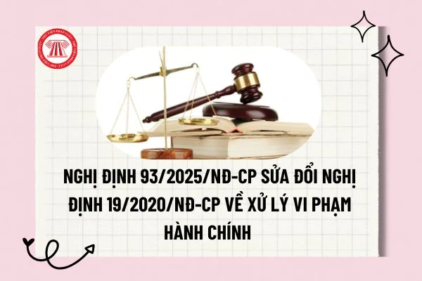 Một số điểm mới của Nghị định 93/2025/NĐ-CP về Kiểm tra, xử lý kỷ luật trong thi hành pháp luật về xử lý vi phạm hành chính