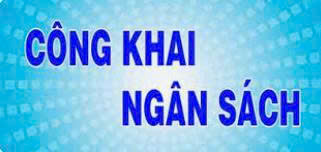 Về việc công bố công khai dự toán ngân sách năm 2025