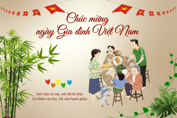 Kỷ niệm 25 năm Ngày Gia đình Việt Nam: Chung tay xây dựng gia đình hạnh phúc, quốc gia thịnh vượng