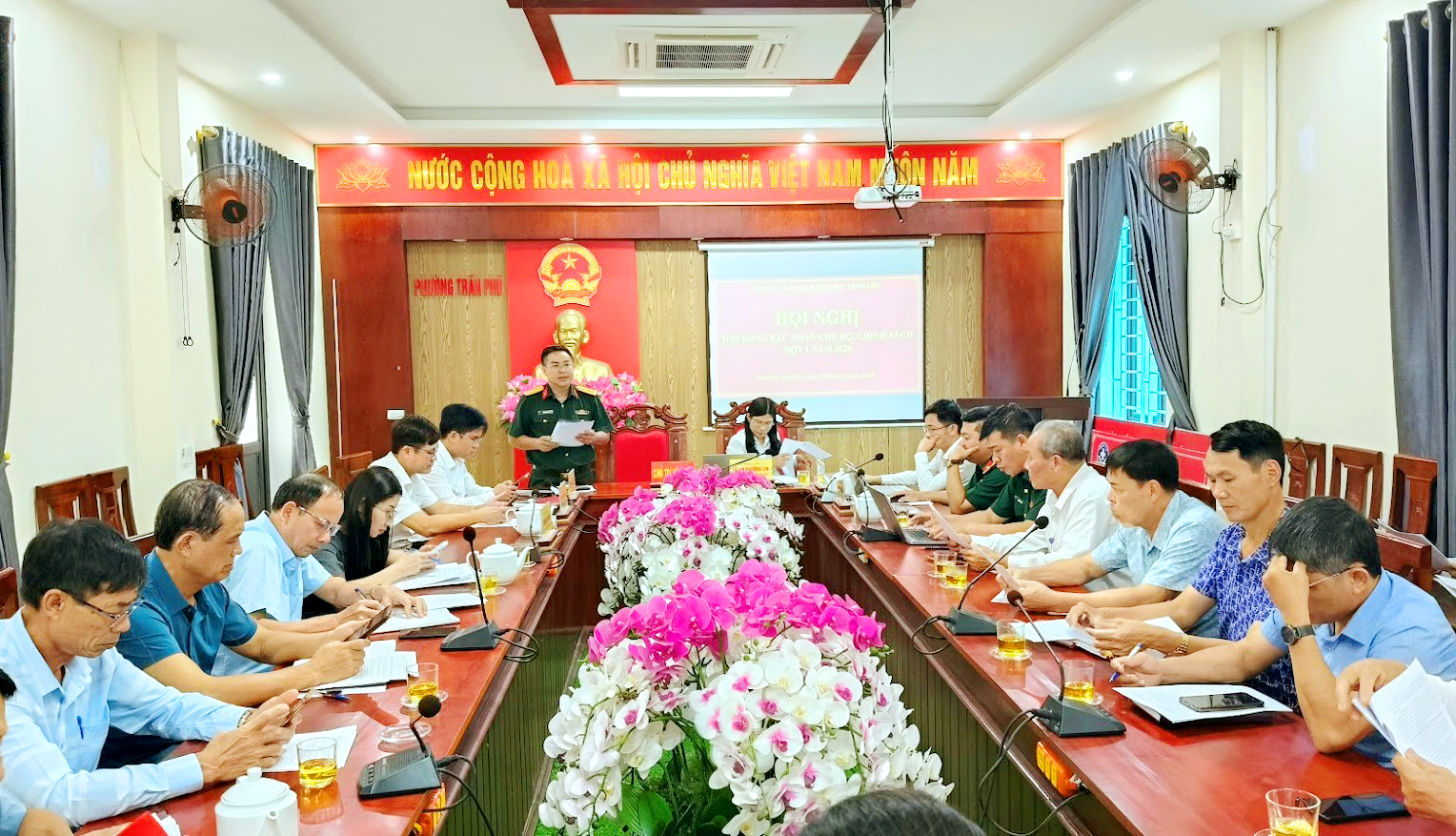 Phường Trần Phú rà soát, xét duyệt chặt chẽ hồ sơ chính sách người có công