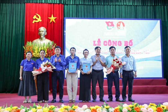 Đoàn phường Trần Phú kiện toàn tổ chức Đoàn, Đội sau sắp xếp trường học 