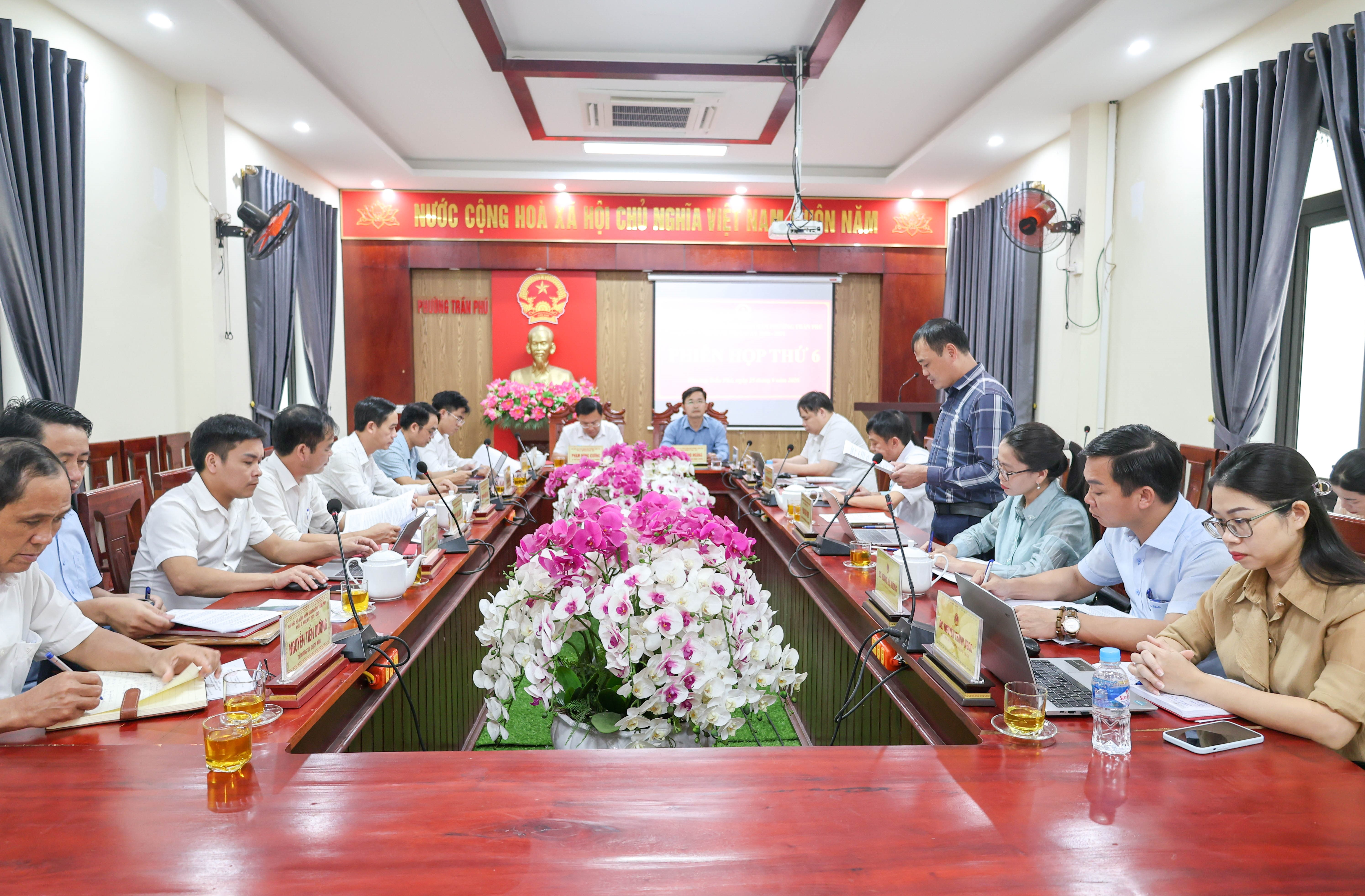 HĐND phường Trần Phú đánh giá kết quả hoạt động 9 tháng 2026