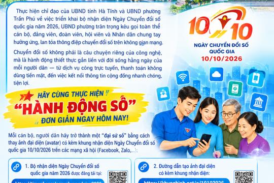 Triển khai bộ nhận diện Ngày Chuyển đổi số quốc gia năm 2026
