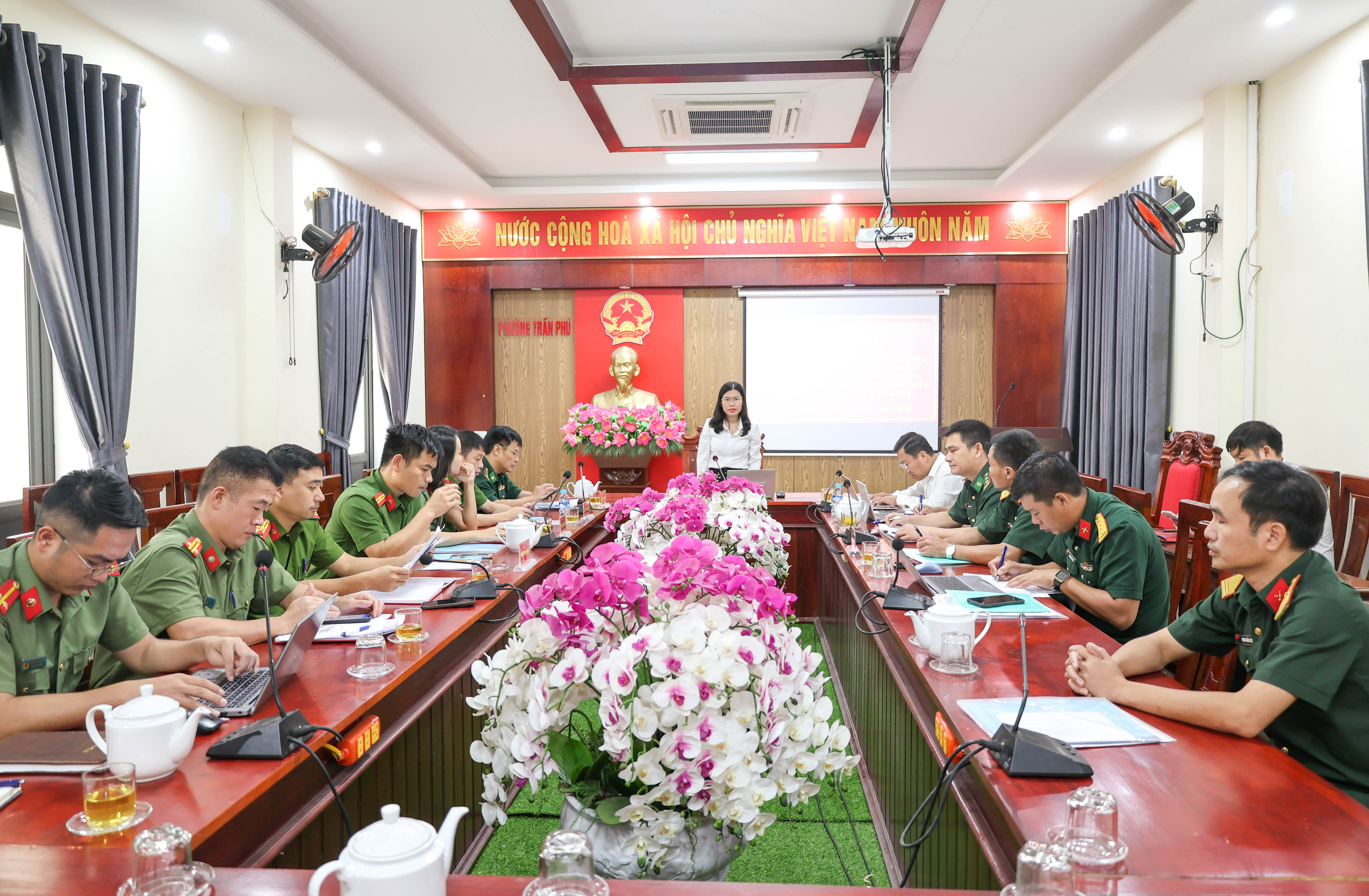 Phường Trần Phú giao ban thực hiện Nghị định số 03/2019/NĐ-CP