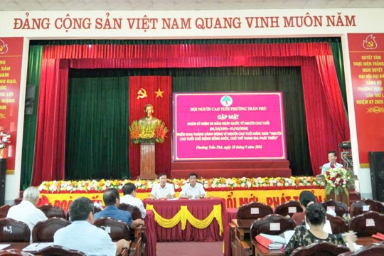 Trần Phú triển khai tháng hành động vì người cao tuổi năm 2026