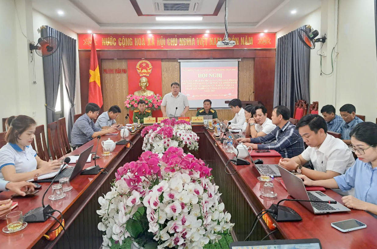 Phường Trần Phú rà soát nguồn công dân sẵn sàng nhập ngũ năm 2027