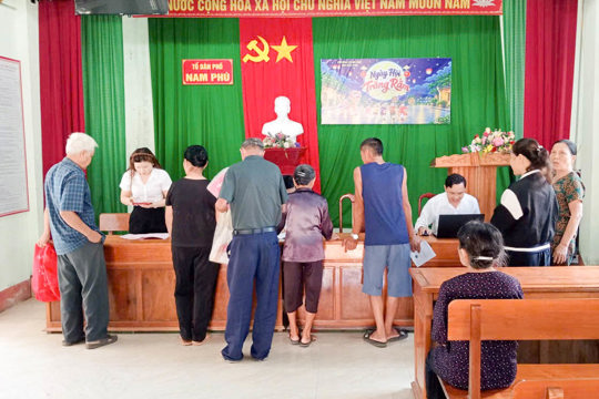 Phường Trần Phú tăng tốc làm sạch, làm giàu dữ liệu đất đai 