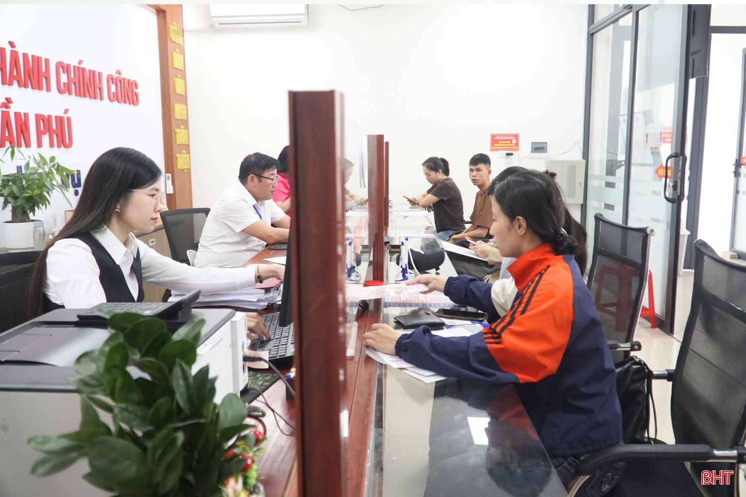 Trung tâm phục vụ hành chính công phường Trần Phú chuyển đổi và tái sử dụng 
