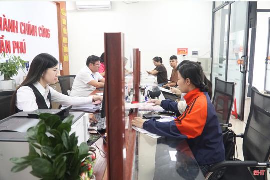 Trung tâm phục vụ hành chính công phường Trần Phú chuyển đổi và tái sử dụng 