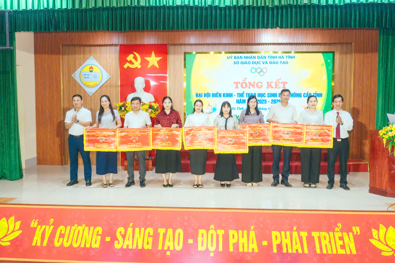 Dấu ấn Trần Phú tại Đại hội Điền kinh- thể thao học sinh cấp tỉnh