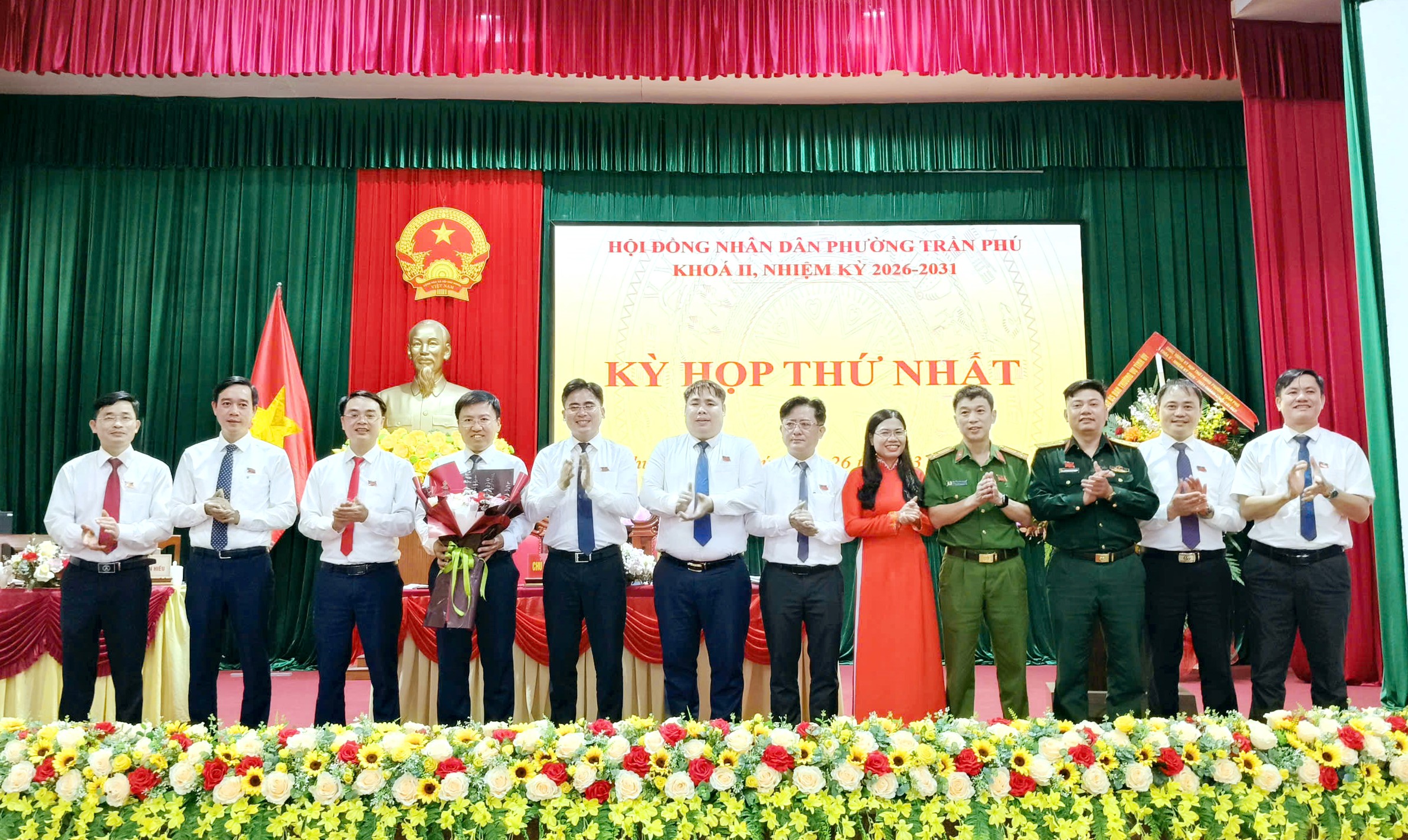 HĐND phường Trần Phú tổ chức kỳ họp thứ nhất, khóa II, nhiệm kỳ 2026 – 2031
