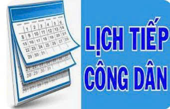 Thông báo lịch tiếp công dân định kỳ tuần 03 tháng 11 của Bí thư Đảng ủy - Chủ tịch HĐND, Chủ tịch UBND phường Trần Phú 