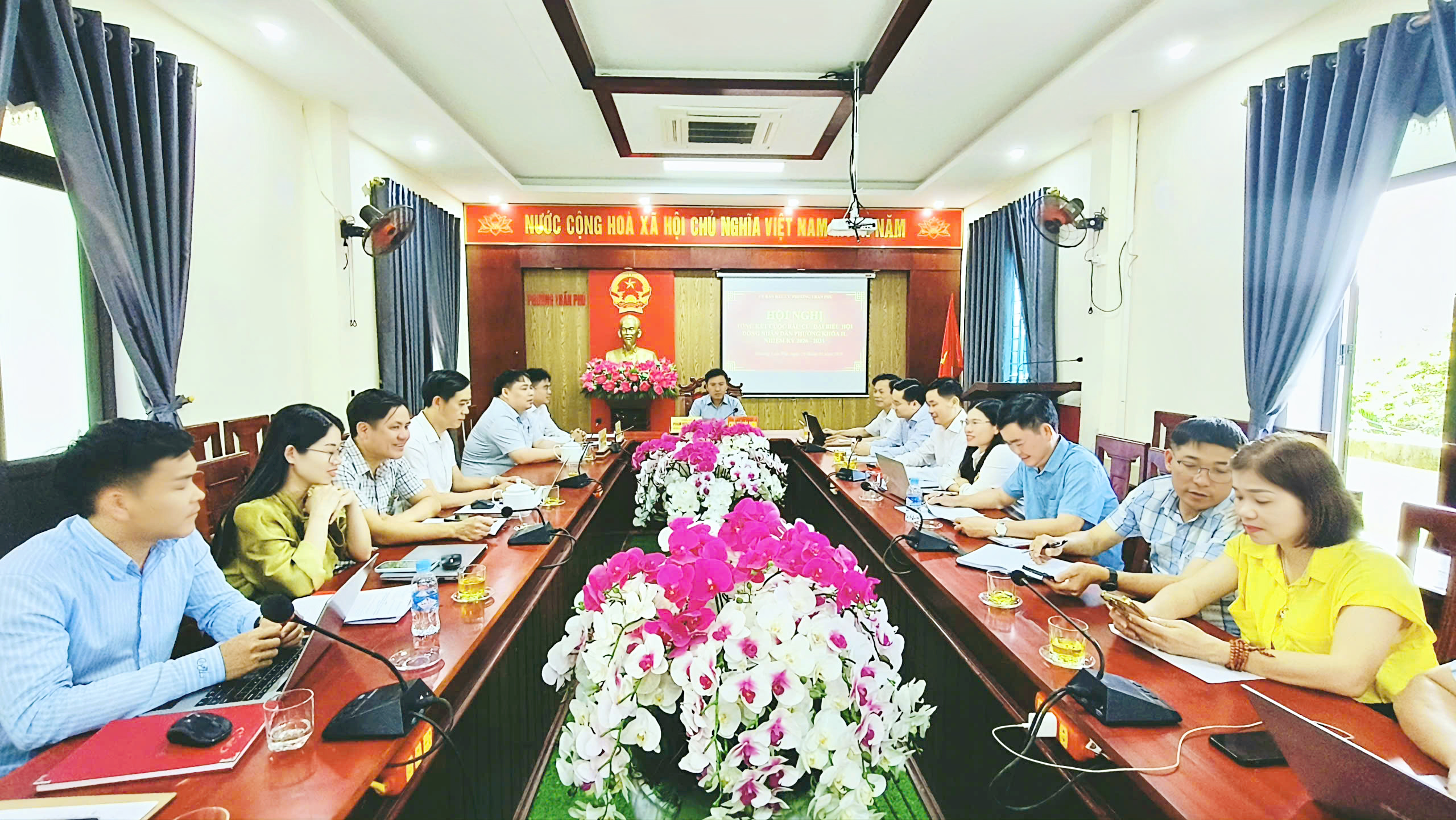 Phường Trần Phú tổng kết công tác bầu cử nhiệm kỳ 2026–2031