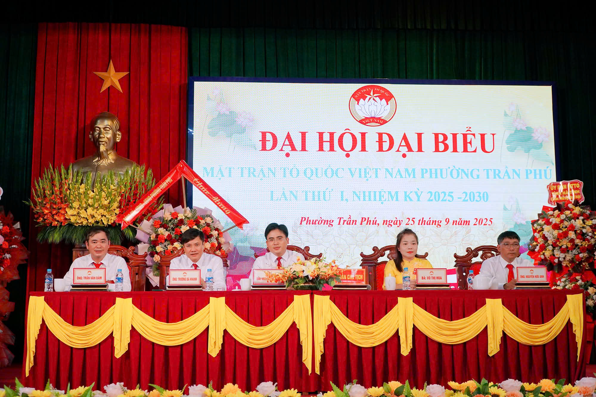 Đại hội đại biểu Ủy ban Mặt trận Tổ quốc Việt Nam phường Trần Phú lần thứ I, nhiệm kỳ 2025 – 2030